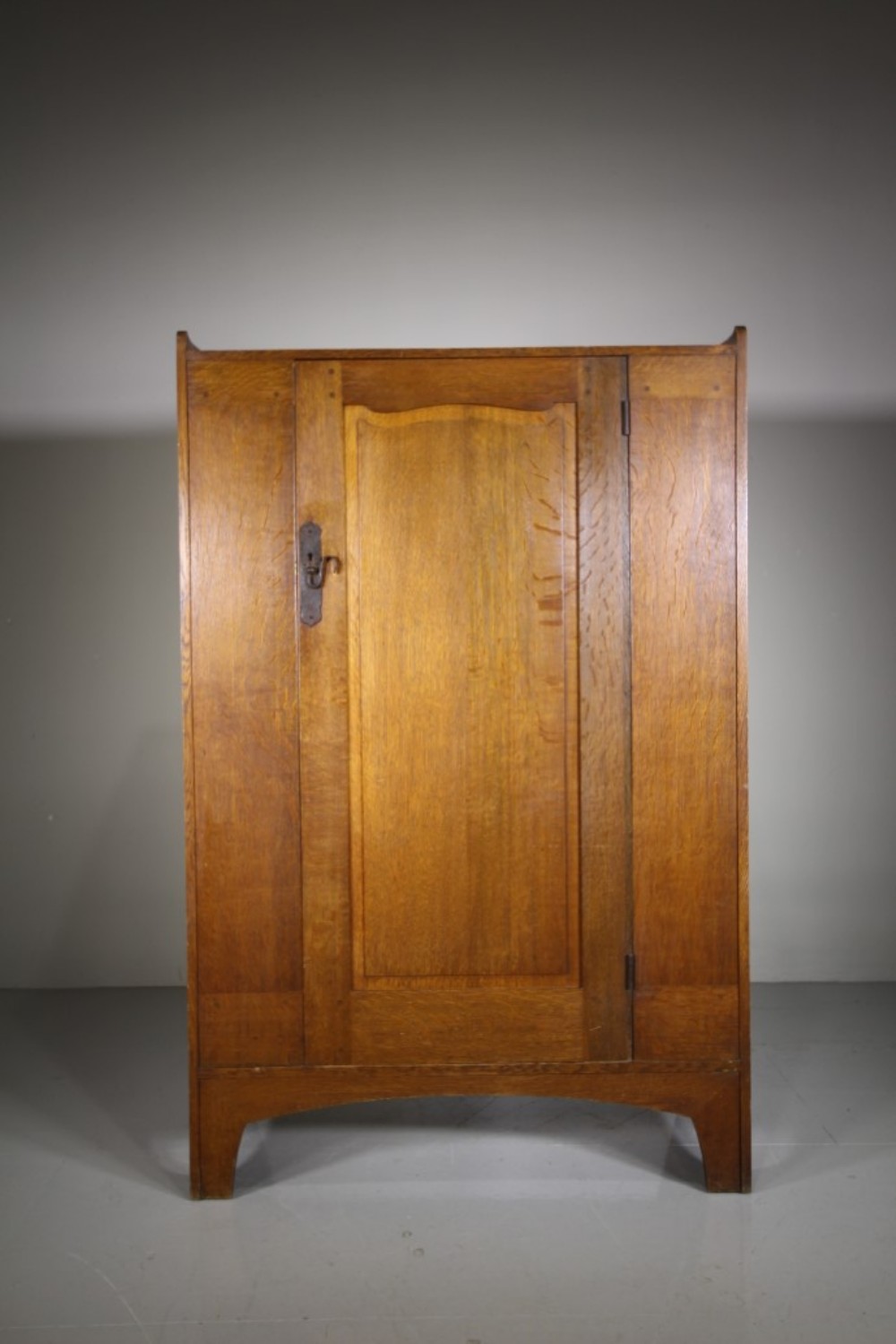 Early Heals of London Antique Oak Cupboard