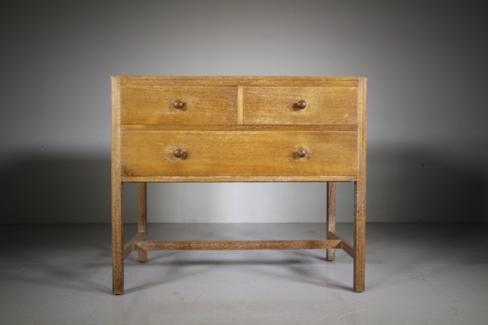 Heals Antique Oak Chest of Drawers – Labelled