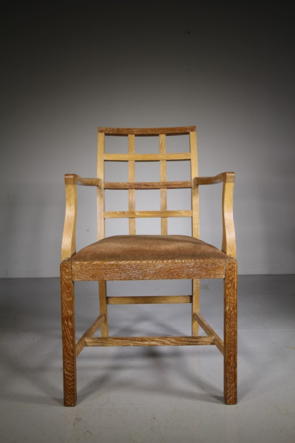 Heals of London Antique Oak Desk Chair