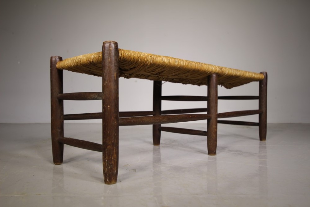 Lovely 1920’s Ed Gardiner Oak Stool / Seat