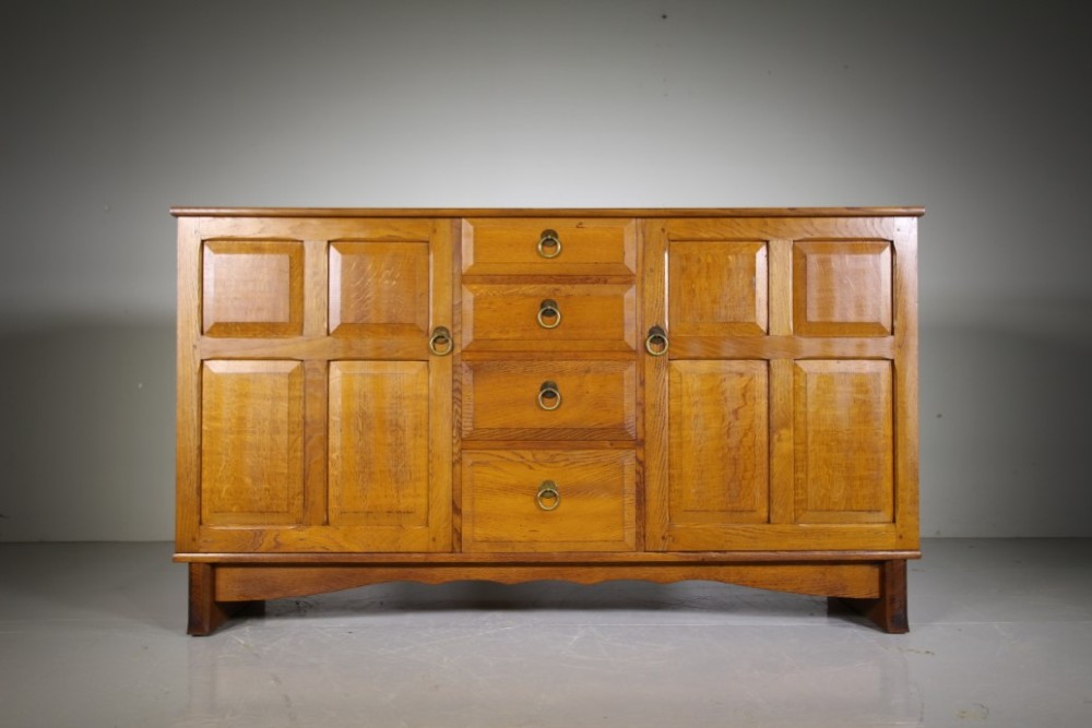Large Heals of London 1930’s Oak Dresser Base by Reynolds