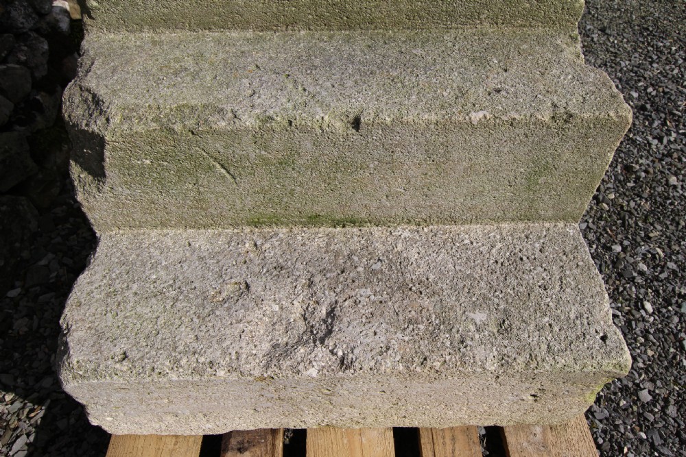 Fabulous 19th Century English Antique Stone Mounting Block  View V