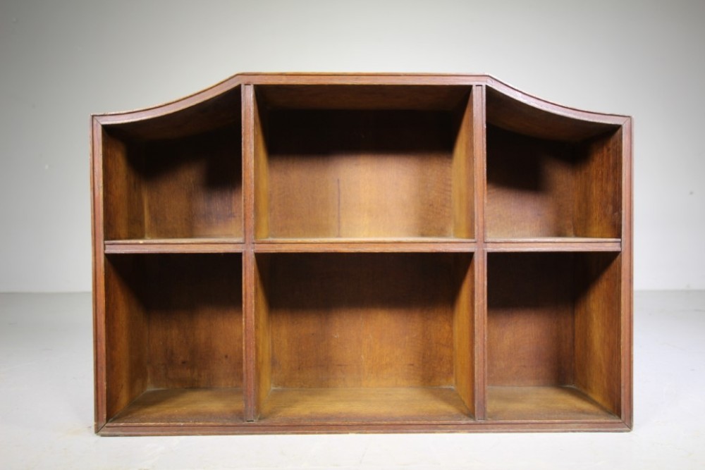 Heals Antique Oak Wall Shelves – Rare Model
