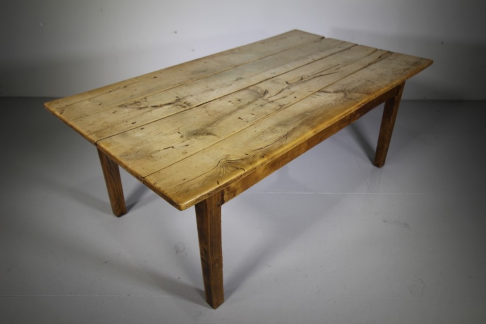 Fabulous Sycamore Antique Low Coffee Table