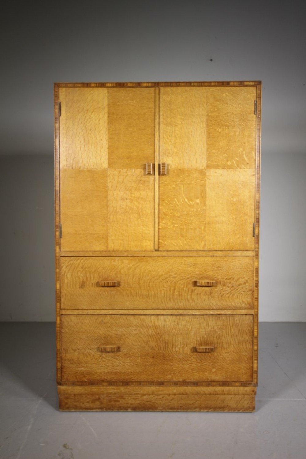 Heals 1930’s Oak Tallboy Cupboard
