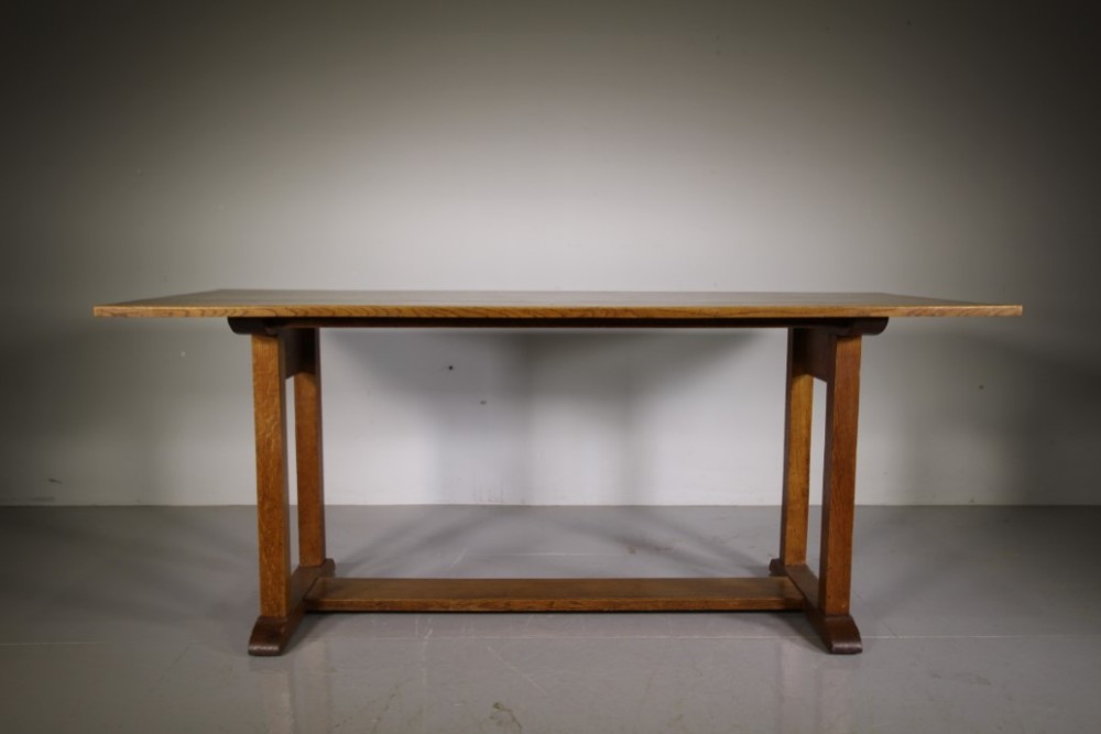 
Heals of London 1920’s Oak Refectory Dining Table