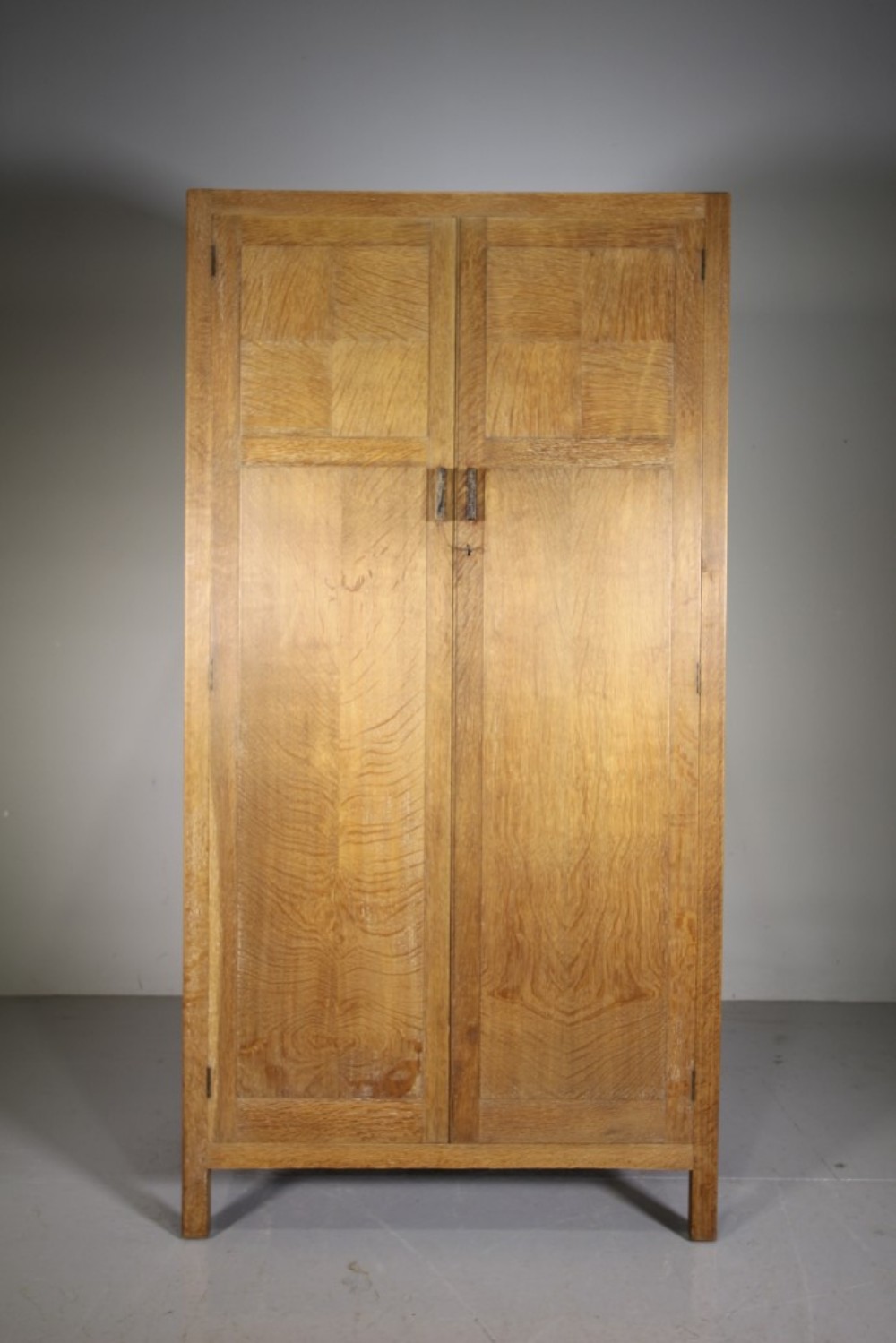 
Heals 1920’s Oak Russett Range Double Wardrobe