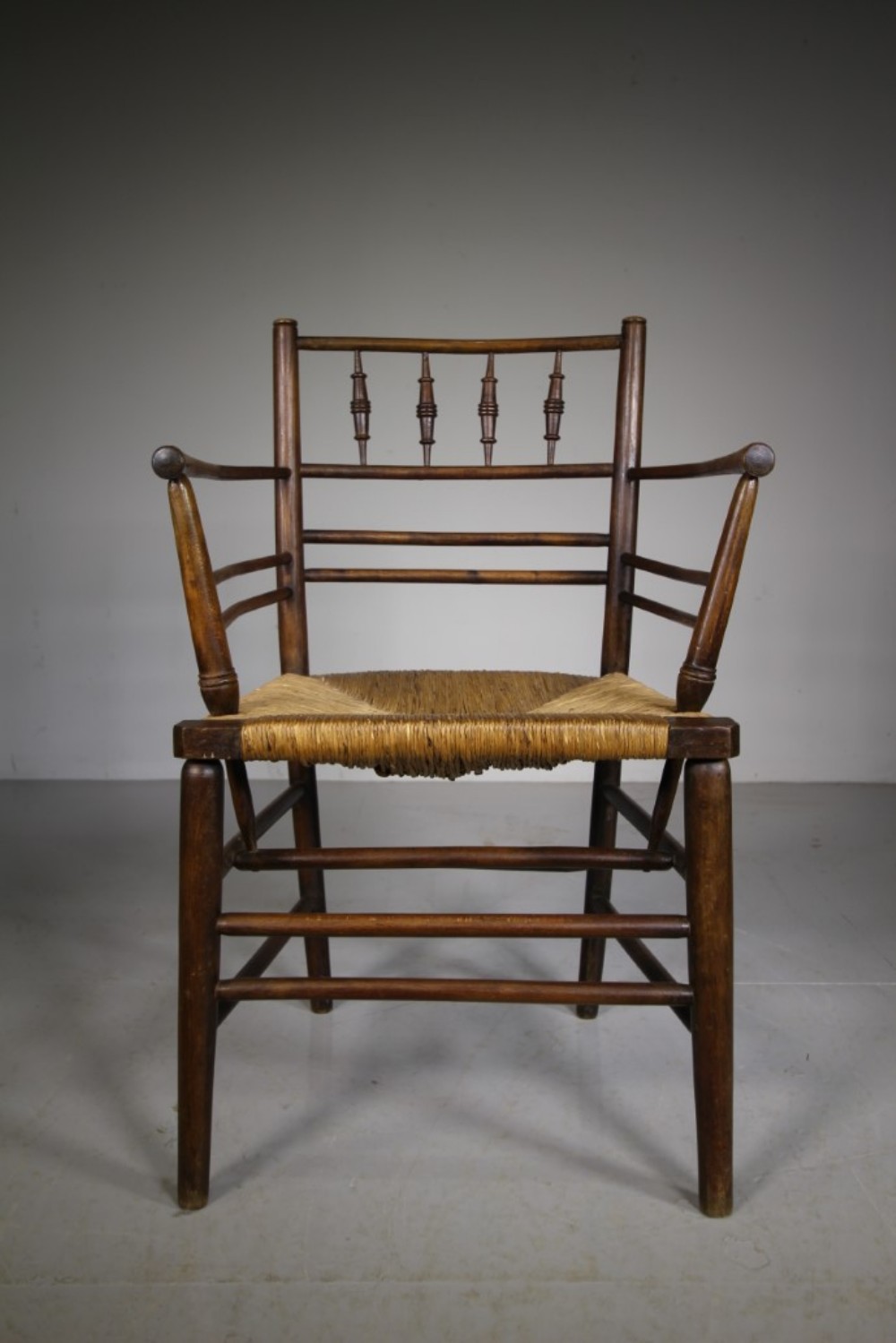 
William Morris 19th Century Antique Sussex Chair