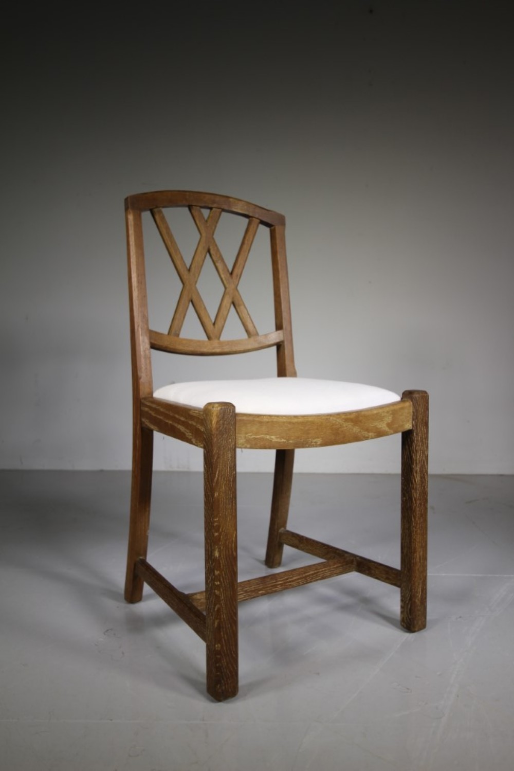 
Rare Heals of London Antique Oak Side Chair