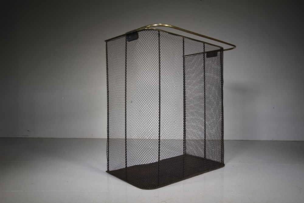 Large English 19th Century Antique Nursery Fire Guard