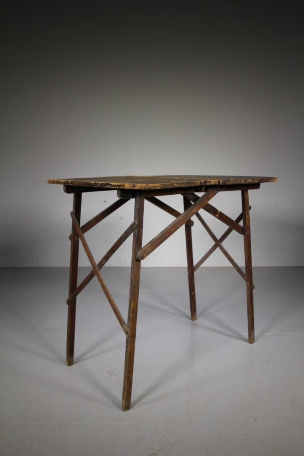 
Edwardian Antique Pine Folding Table – Empres’s Patent
