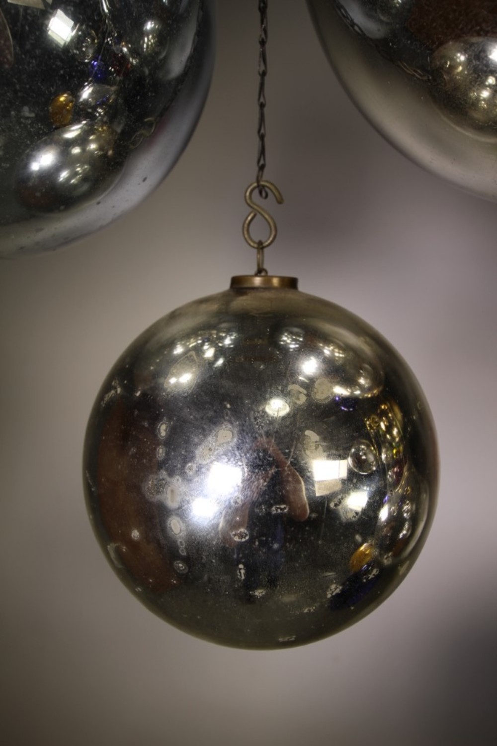 English 19th Century Antique Witch Ball Ref 10
