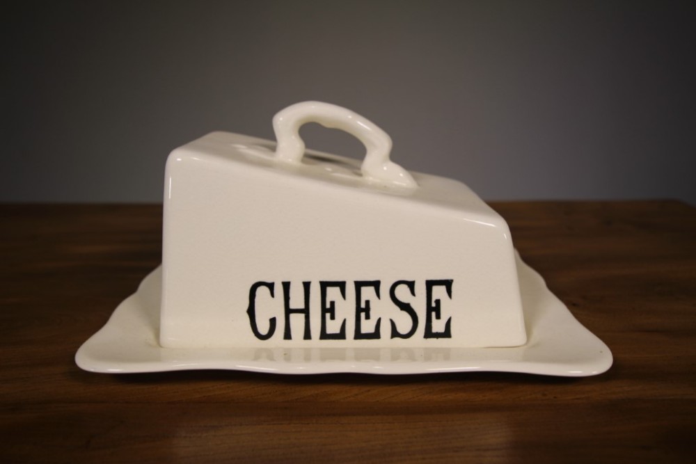 1930’s Mason’s Ironstone Cheese Cover & Plate