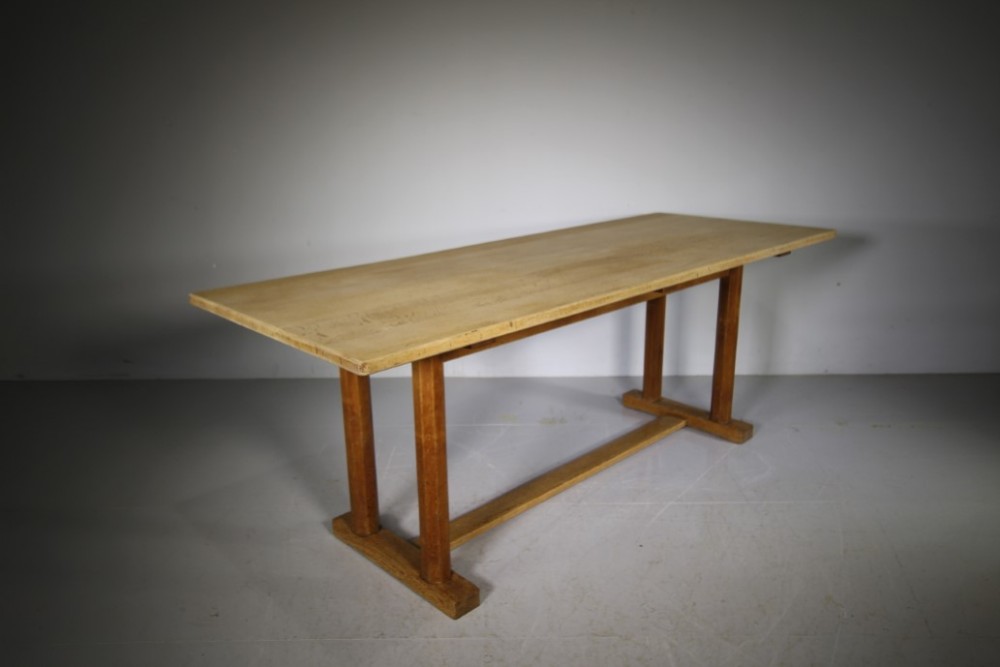 Gordon Russell 1930’s Oak Enstone Dining Table – Labelled