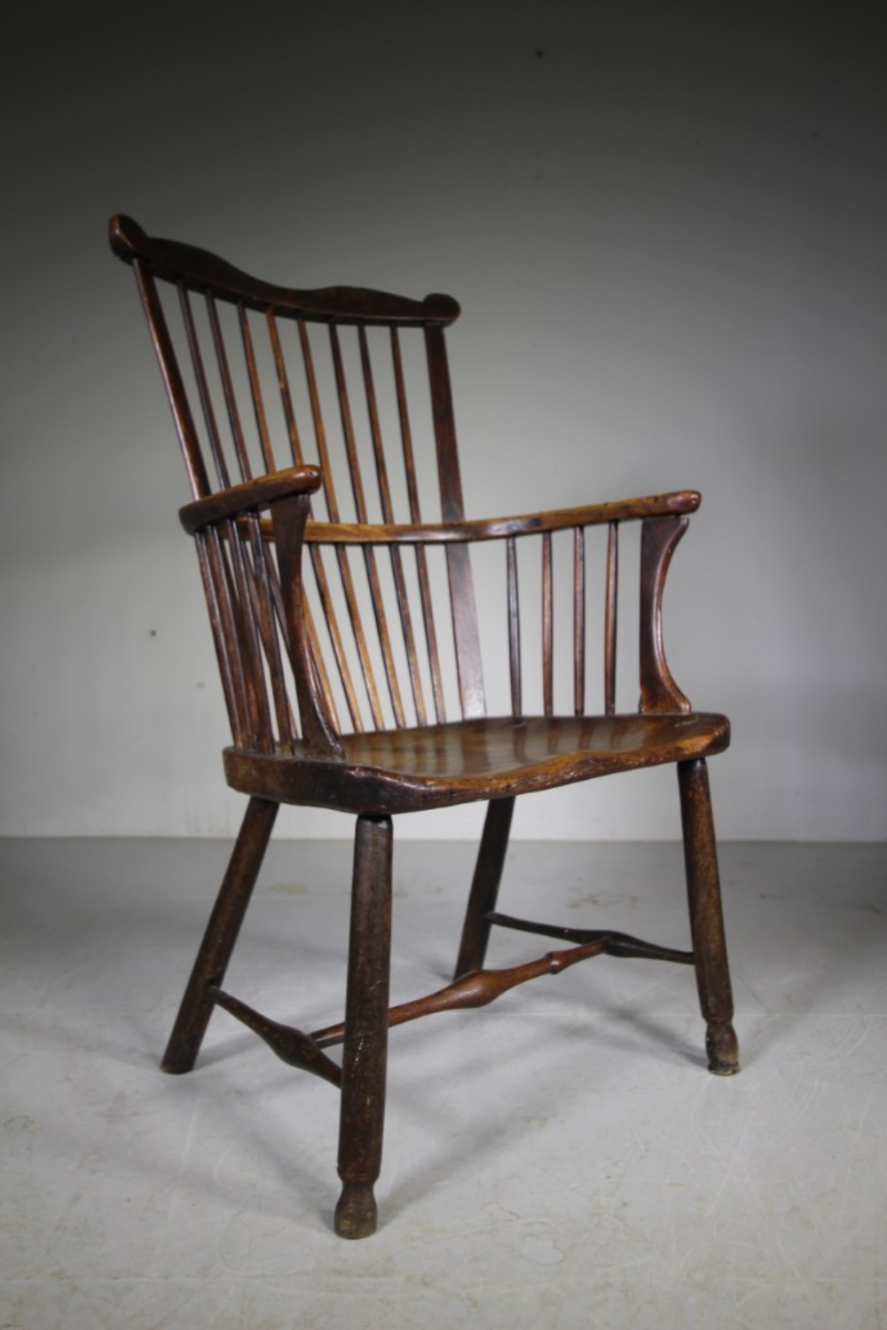 18th Century Antique Thames Valley Windsor Armchair