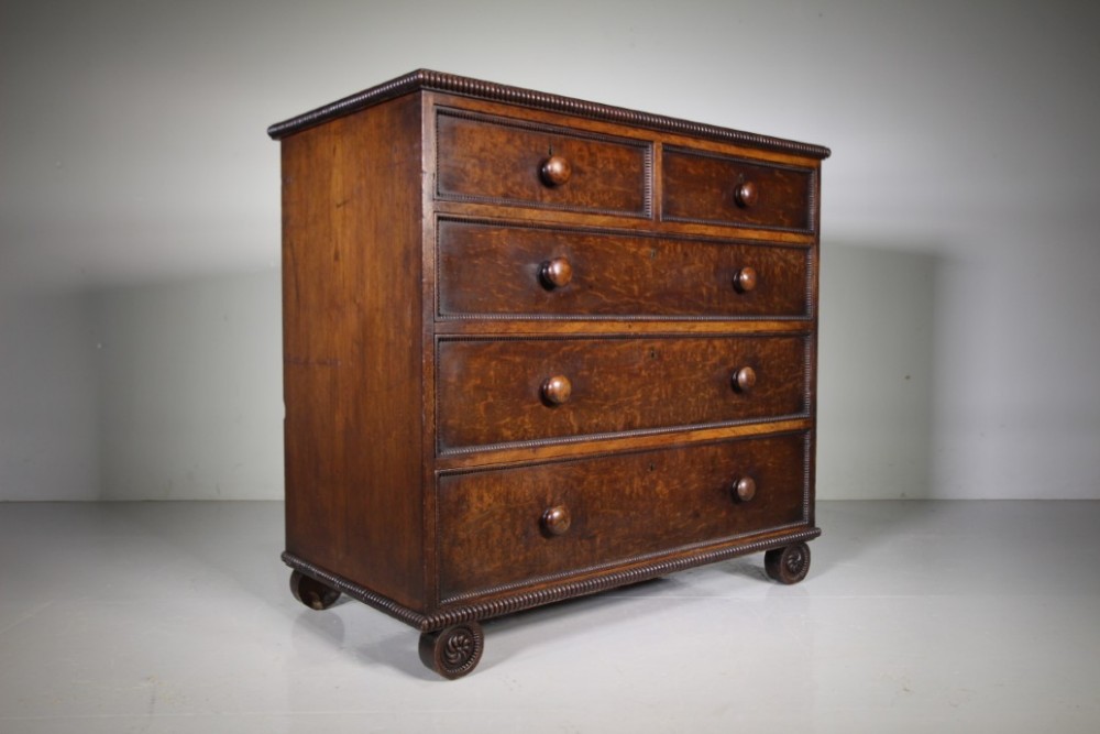 Regency Antique Mahogany Chest of Drawers – Manner of George Bullock