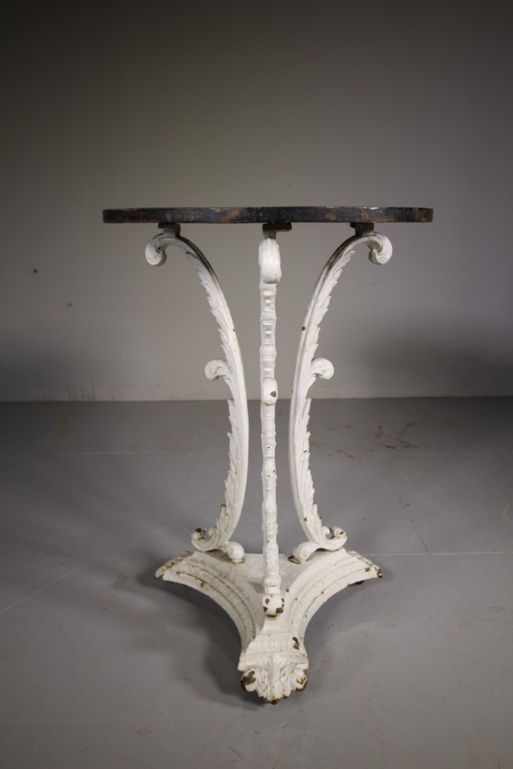 Regency Antique Cast Iron Conservatory / Garden Table