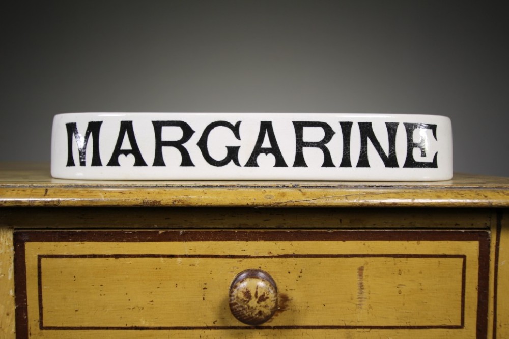 Large Antique Margarine Grocer’s Slab by Parnall & Sons