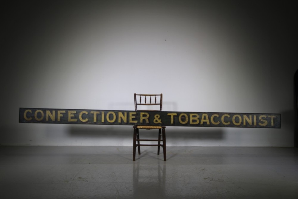 Fabulous Large 19th century Antique Trade Sign – All Original