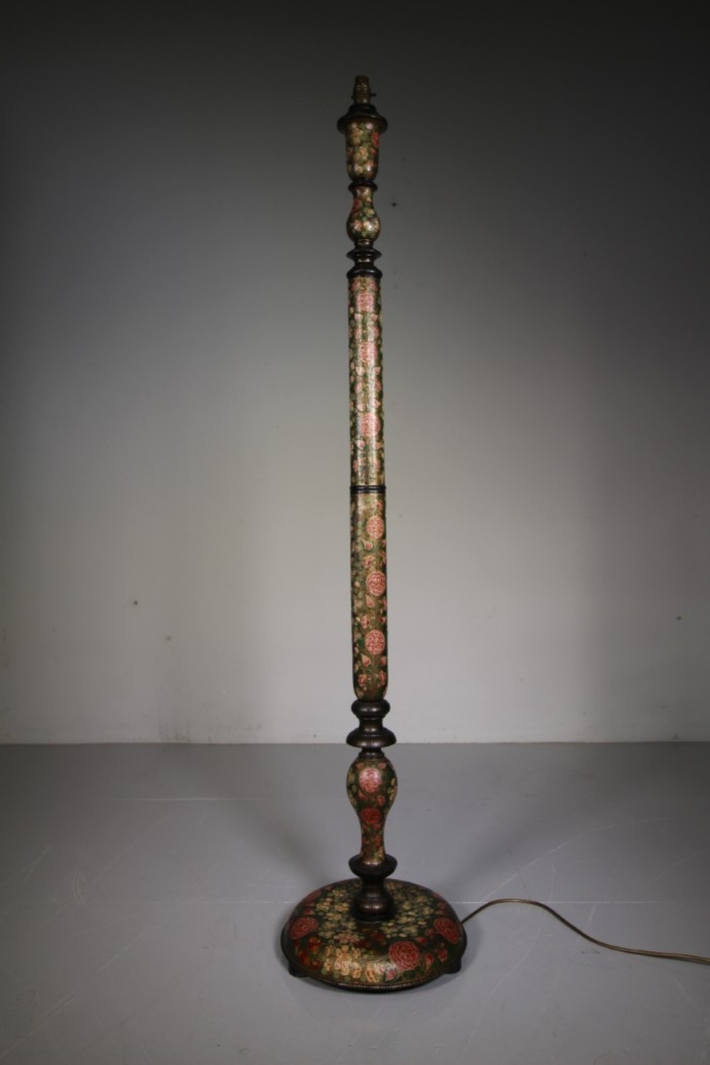 
Rare Very Original Antique Kashmiri Floor Lamp