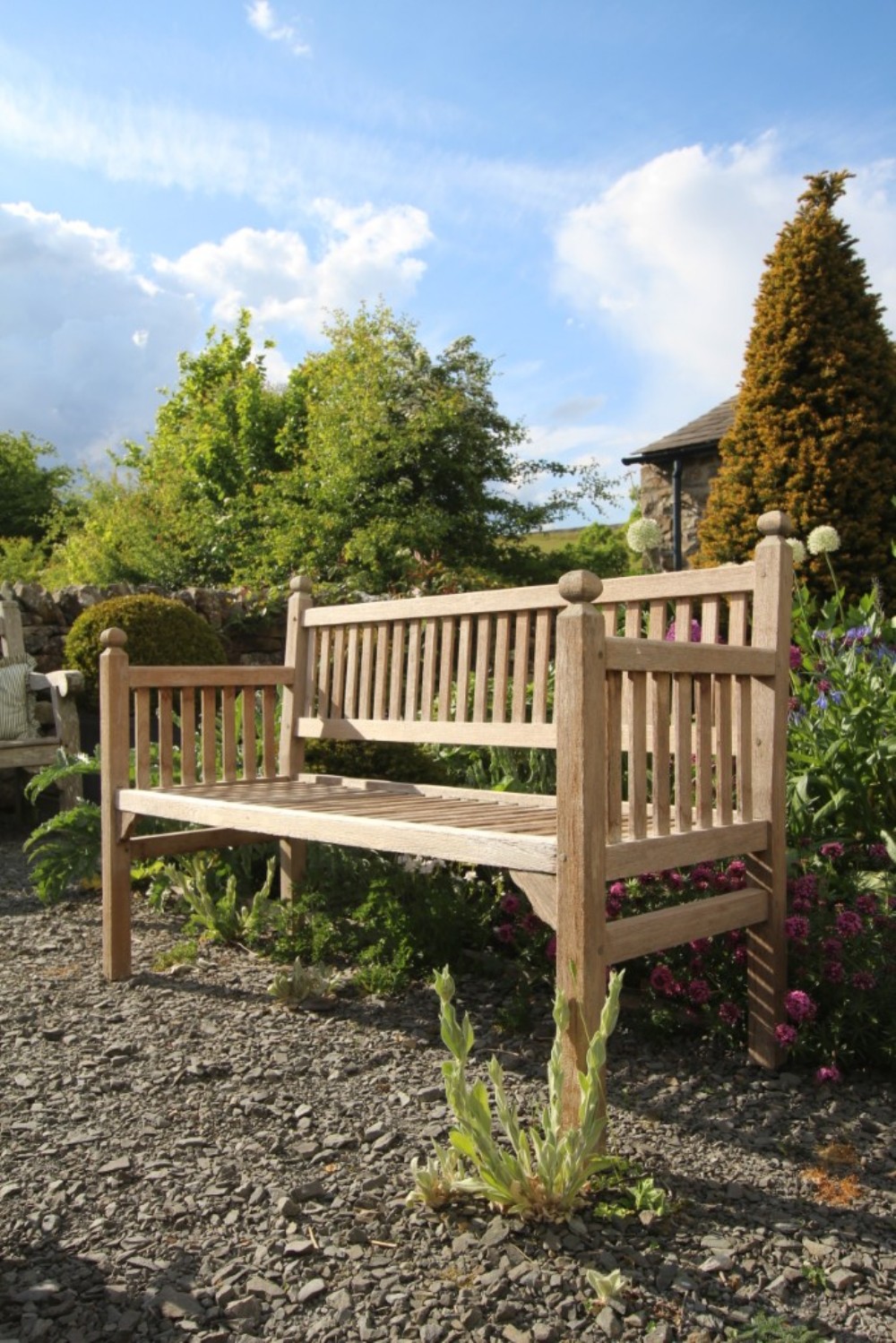 
Heals of London Edwardian Antique Garden Bench