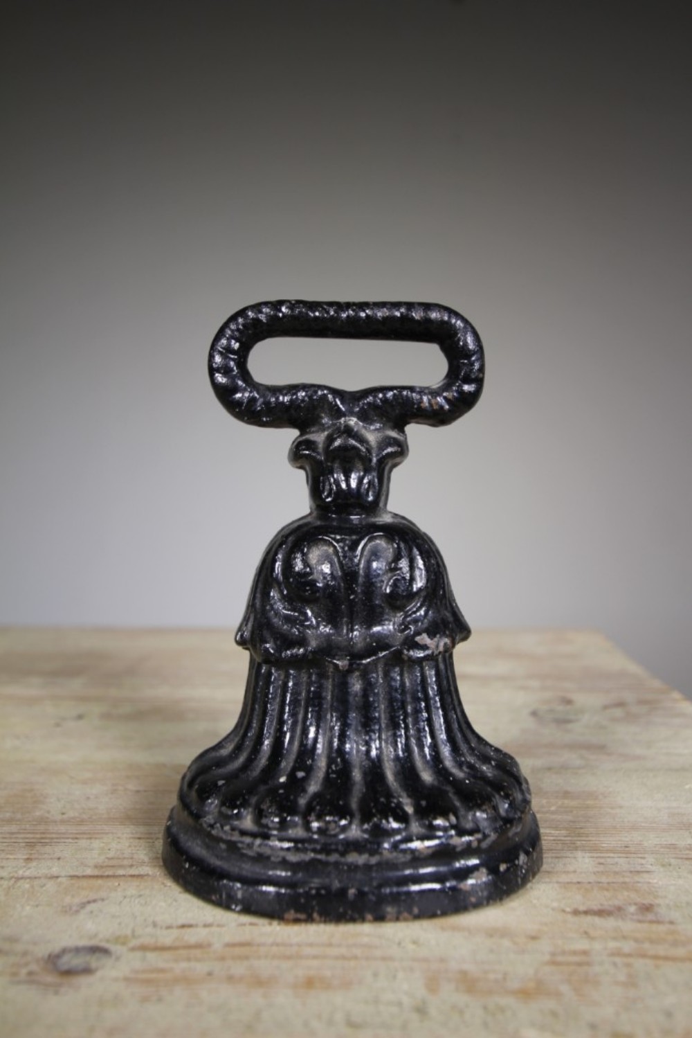 
English 19th Century Antique Cast Iron Door Stop by Kenrick & Sons