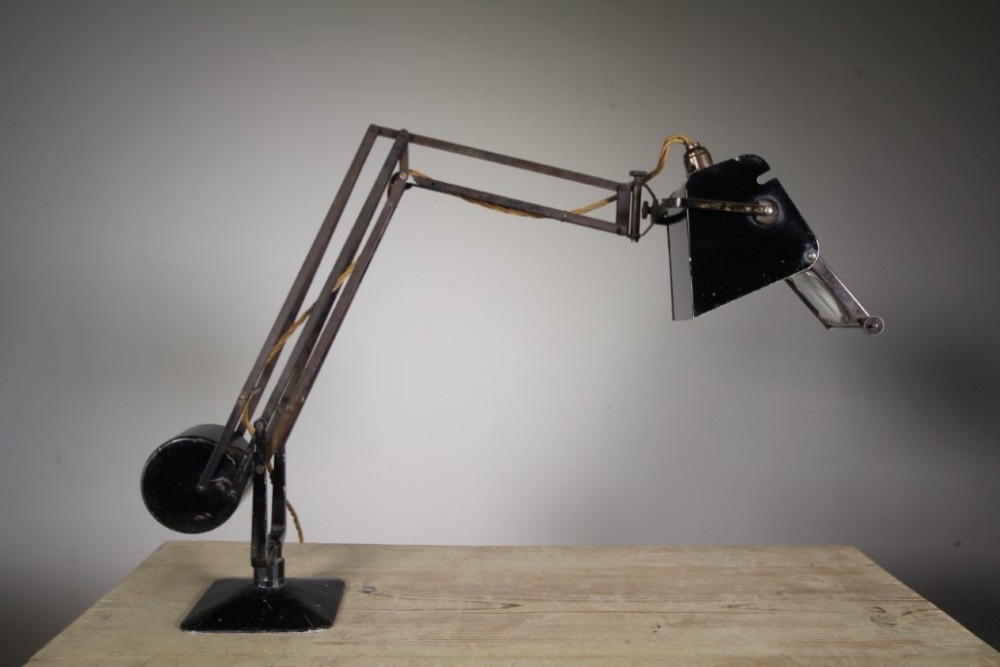 1930’s Horstmann Pluslife Anglepoise Style Table Lamp 