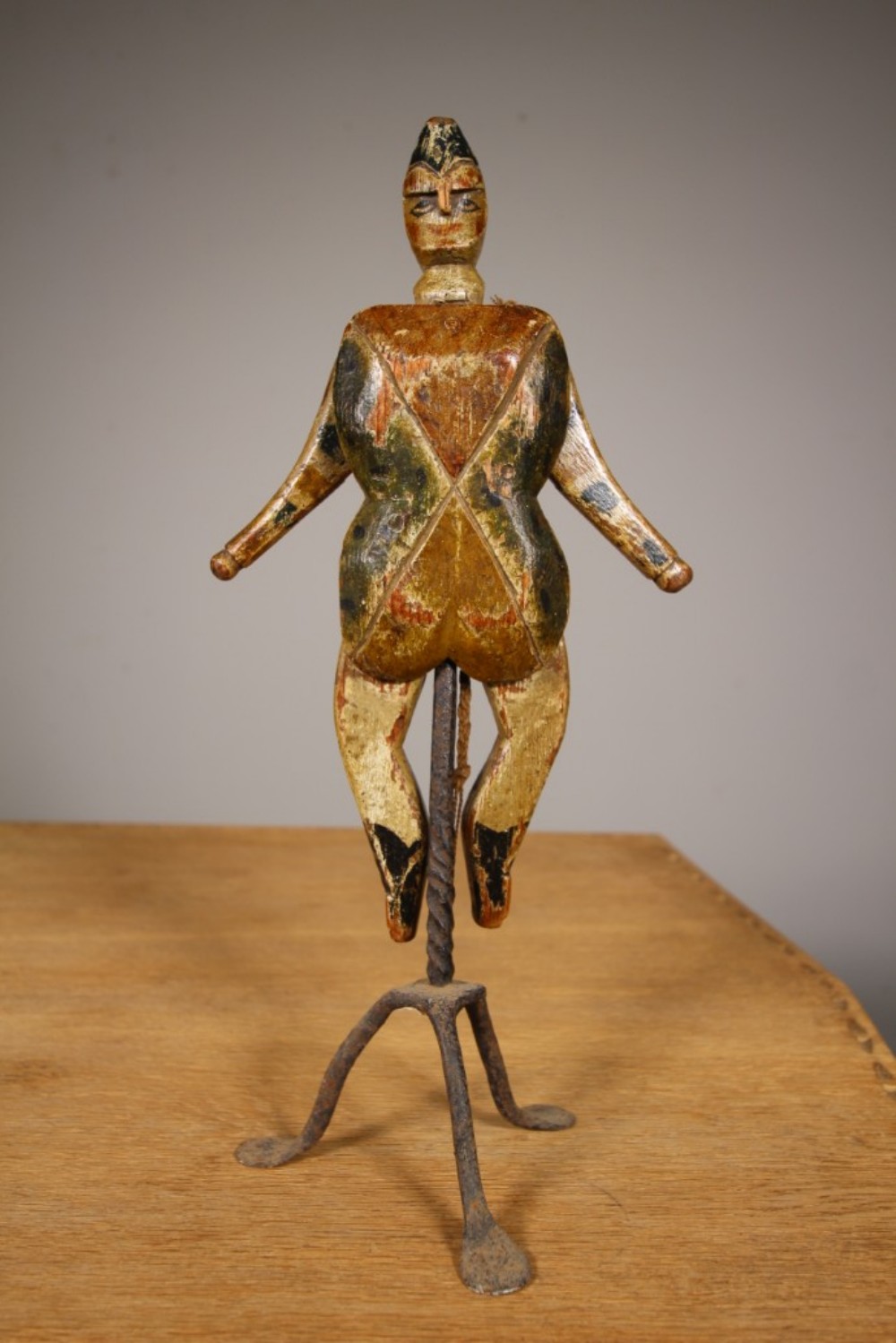 Amazing English 19th Century  Antique Jumping  Jack 
