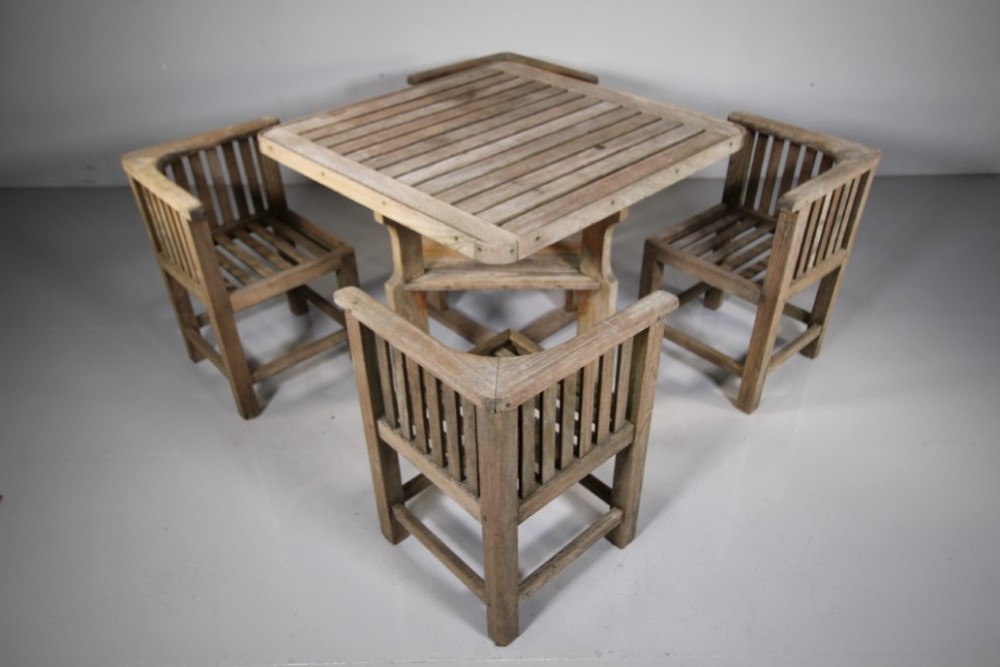 
Heals of London 1920’s Teak Garden Dining Set