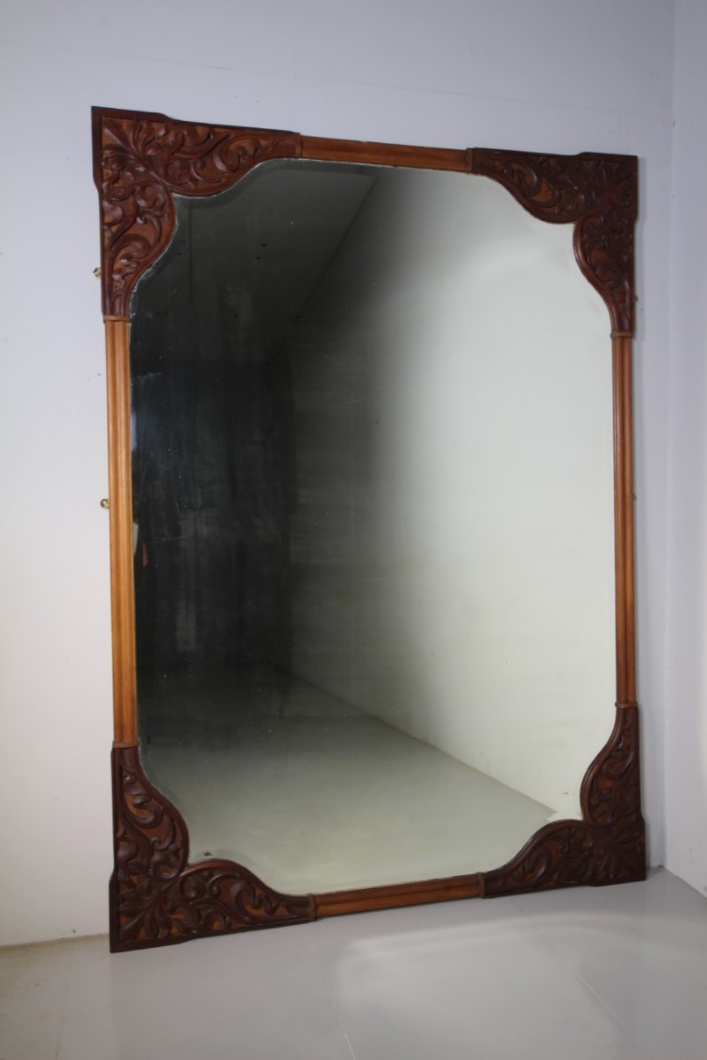Massive English 19th Century Moorish Antique Mirror