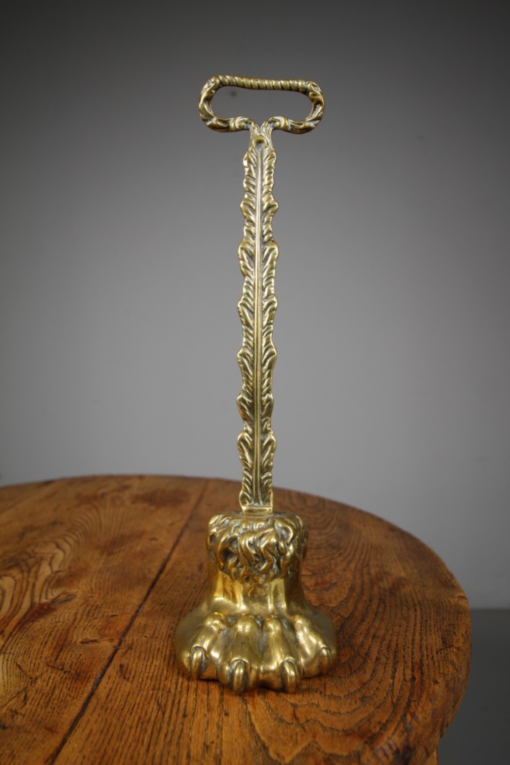 English Antique Lion’s Paw Doorstop