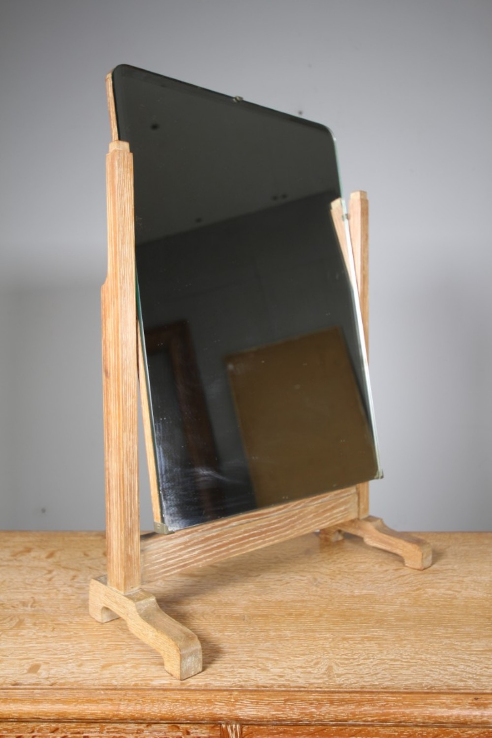 Heals of London 1920’s Oak Dressing Mirror