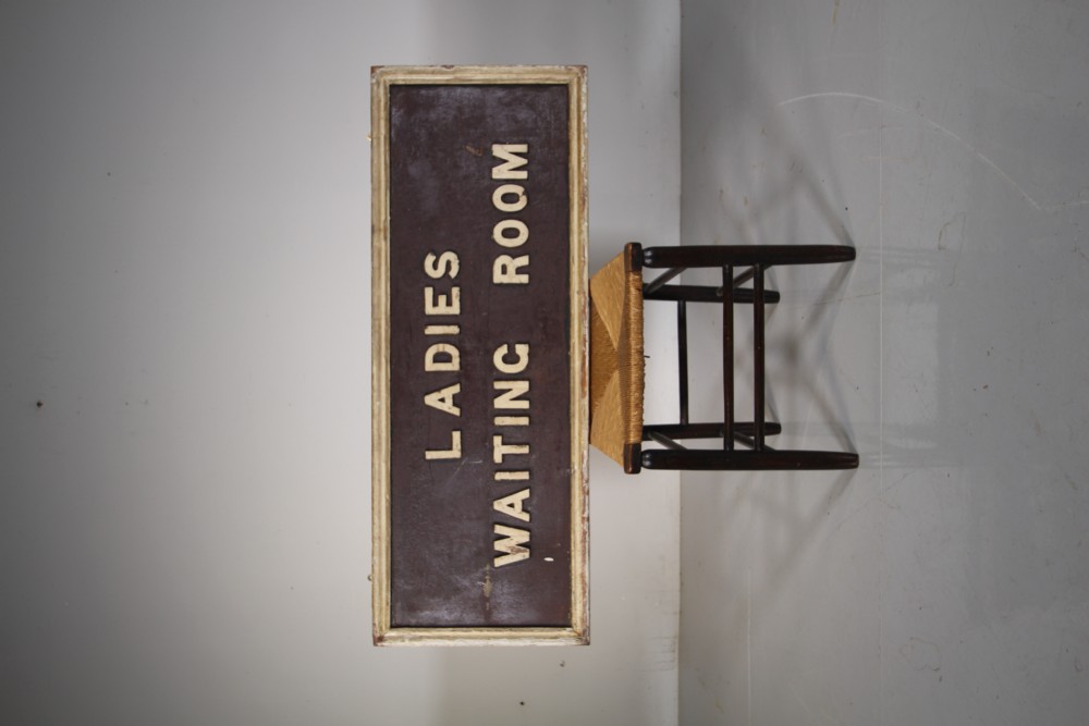 19th Century Antique Railway Sign  View II