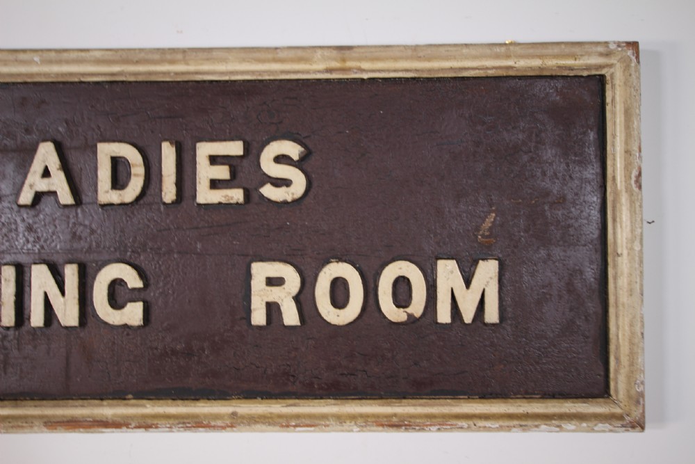 19th Century Antique Railway Sign  View III