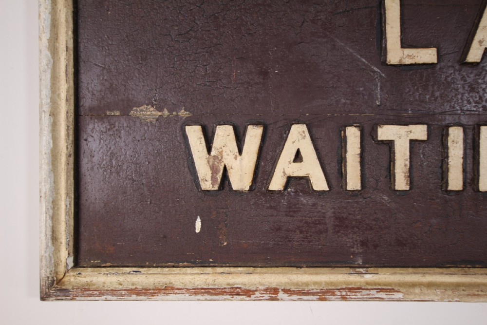 19th Century Antique Railway Sign  View IV