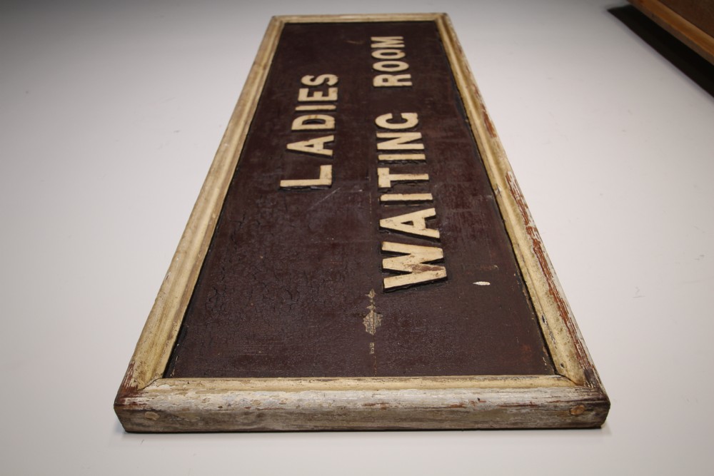 19th Century Antique Railway Sign  View V