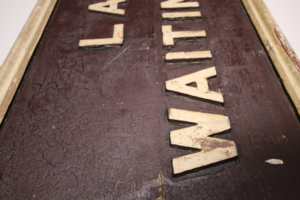 19th Century Antique Railway Sign  View VI