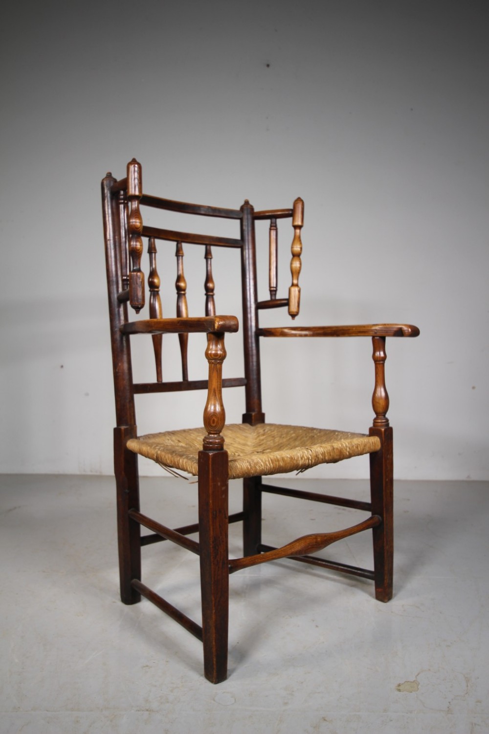 Rare 18th Century Antique Cheshire Armchair – Listed