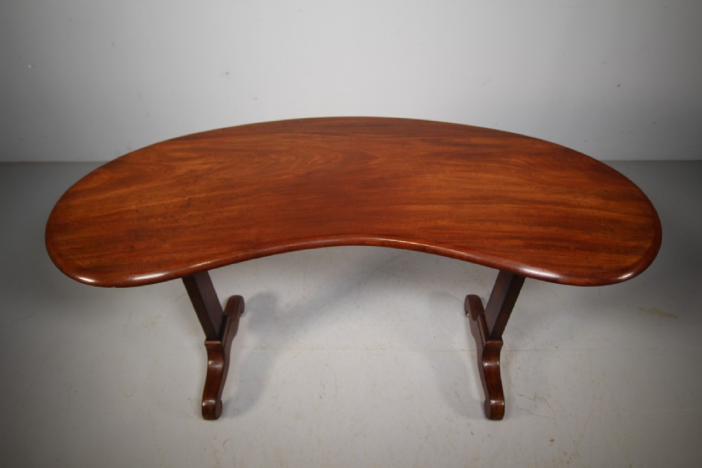 William IV Antique Mahogany Writing Table by Burrey & White 