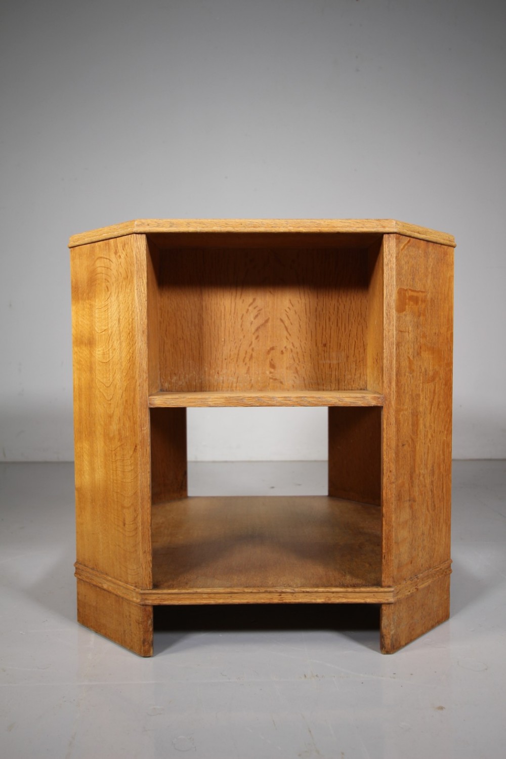 Heals of London 1930's Oak 'Book' Side Table