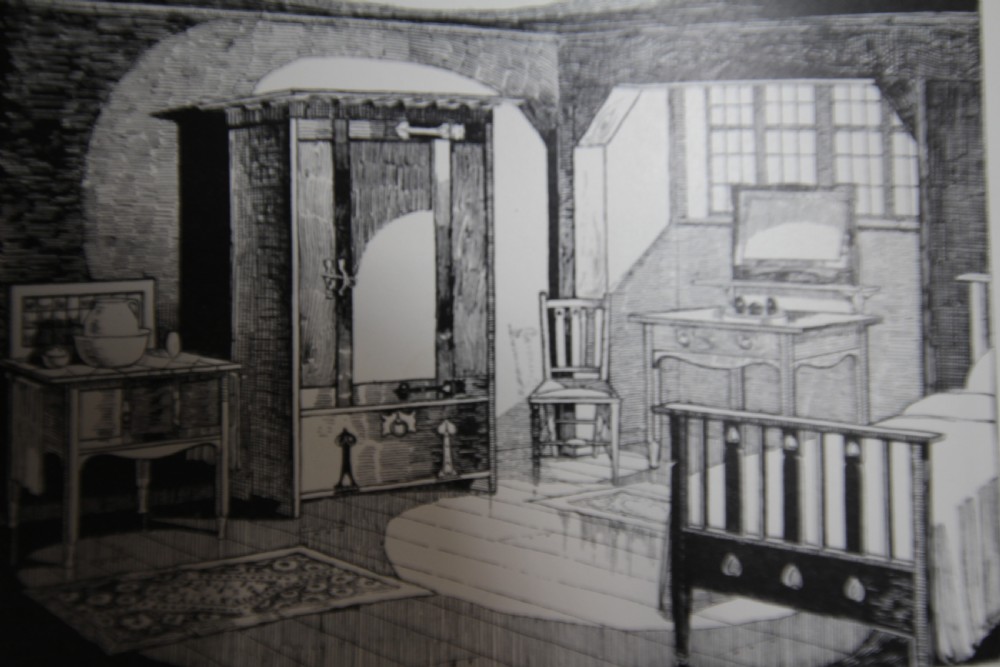 Very Rare Heals St.Ives Antique Oak Single Bed  View II
