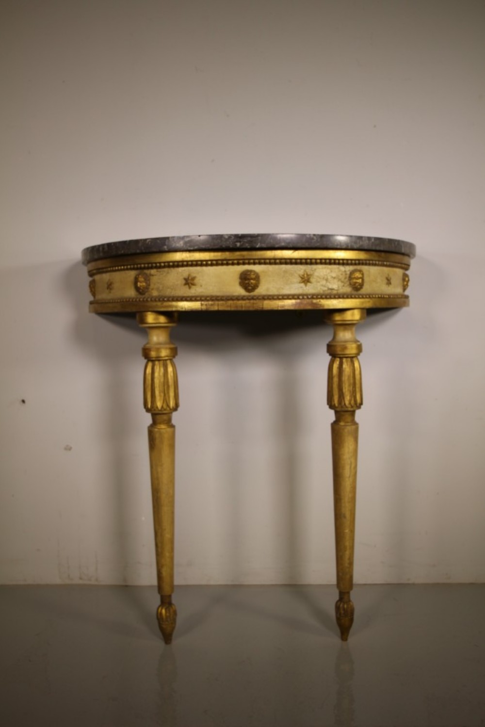 19th Century Antique Original Painted Pine Side Table