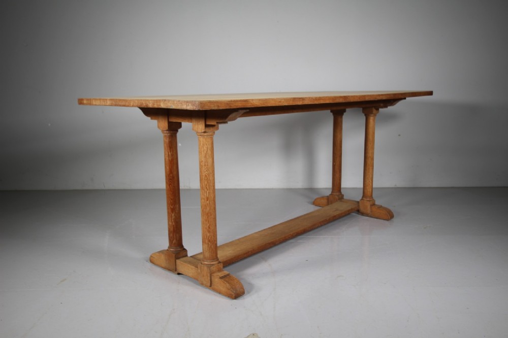 Large Heals Antique Oak Tilden Dining Table 