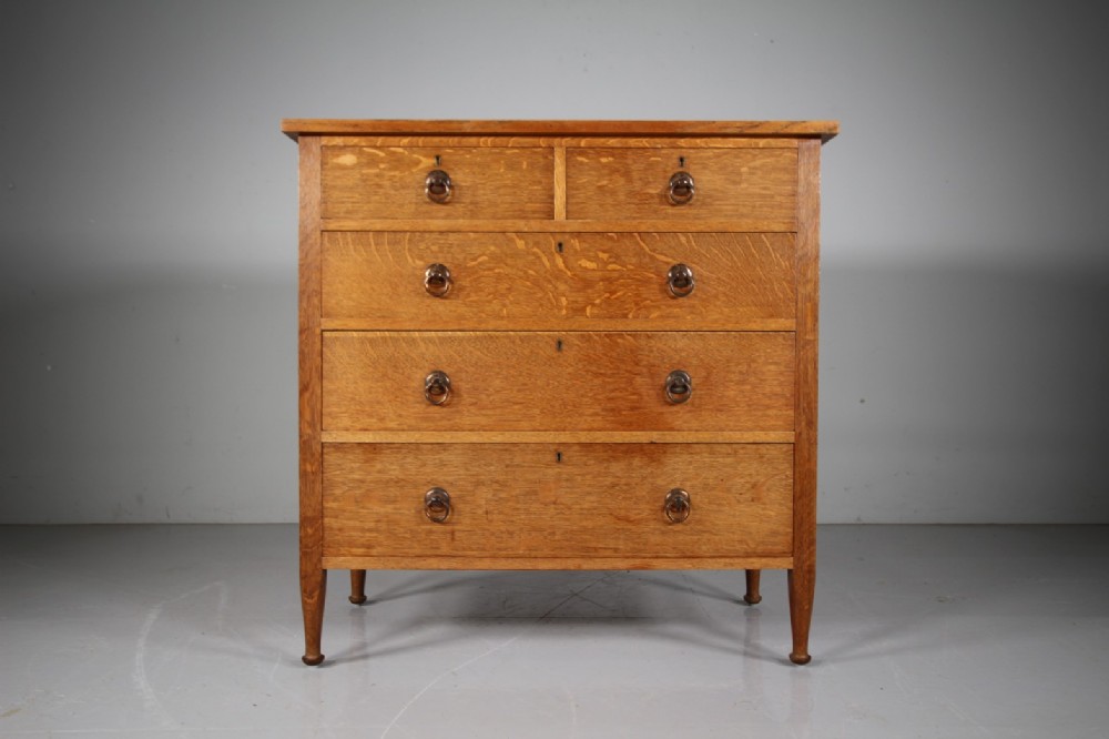 Early Heals Antique Oak Chest of Drawers