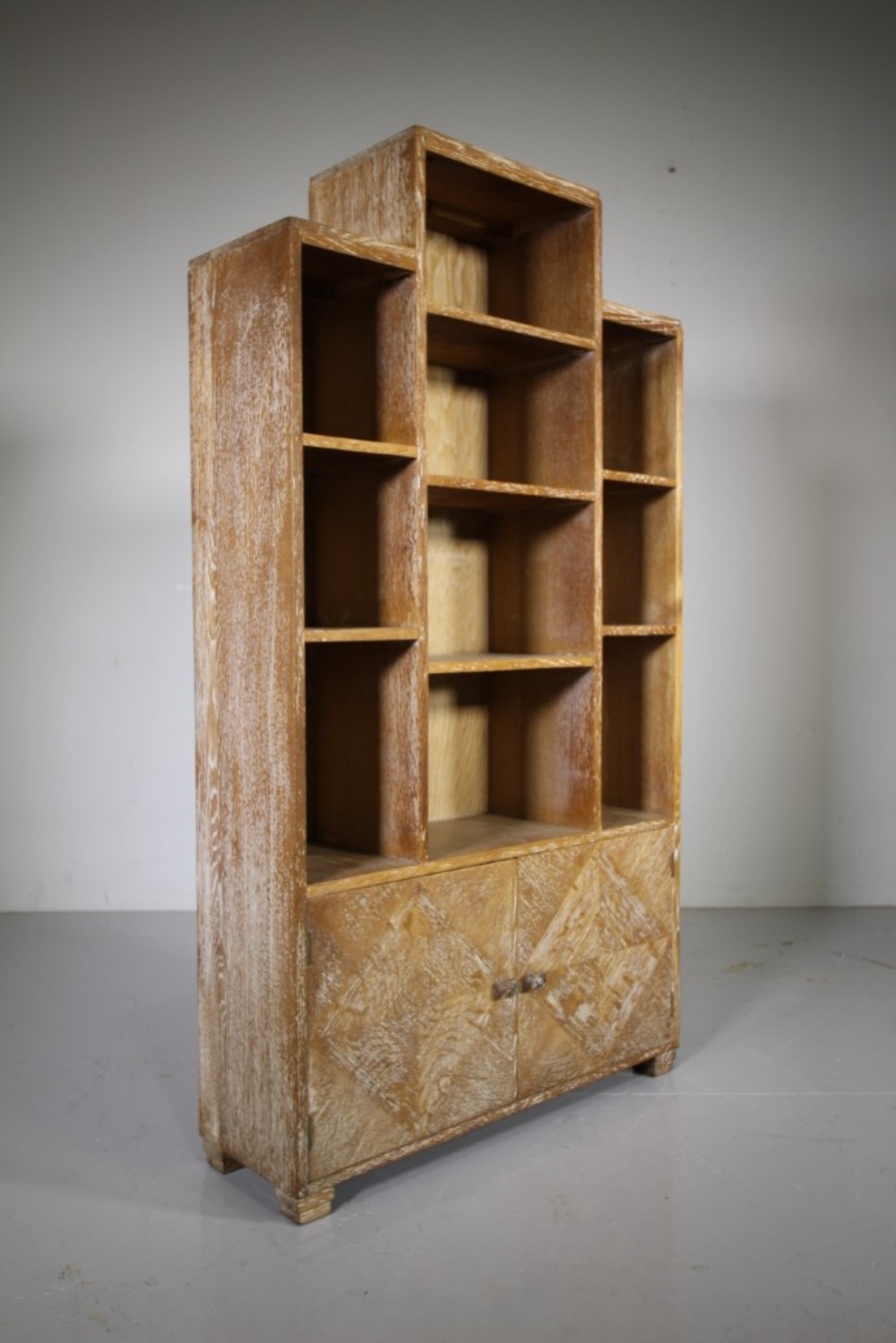 Heals of London 1920’s Bookcase & Cupboard 