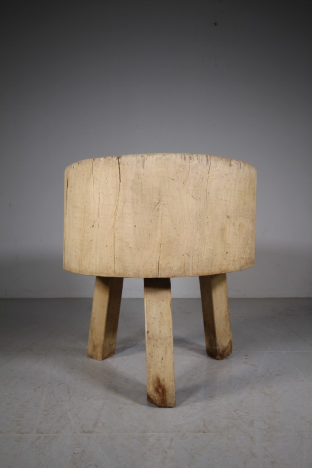 Superb Edwardian Antique Sycamore Chopping Table