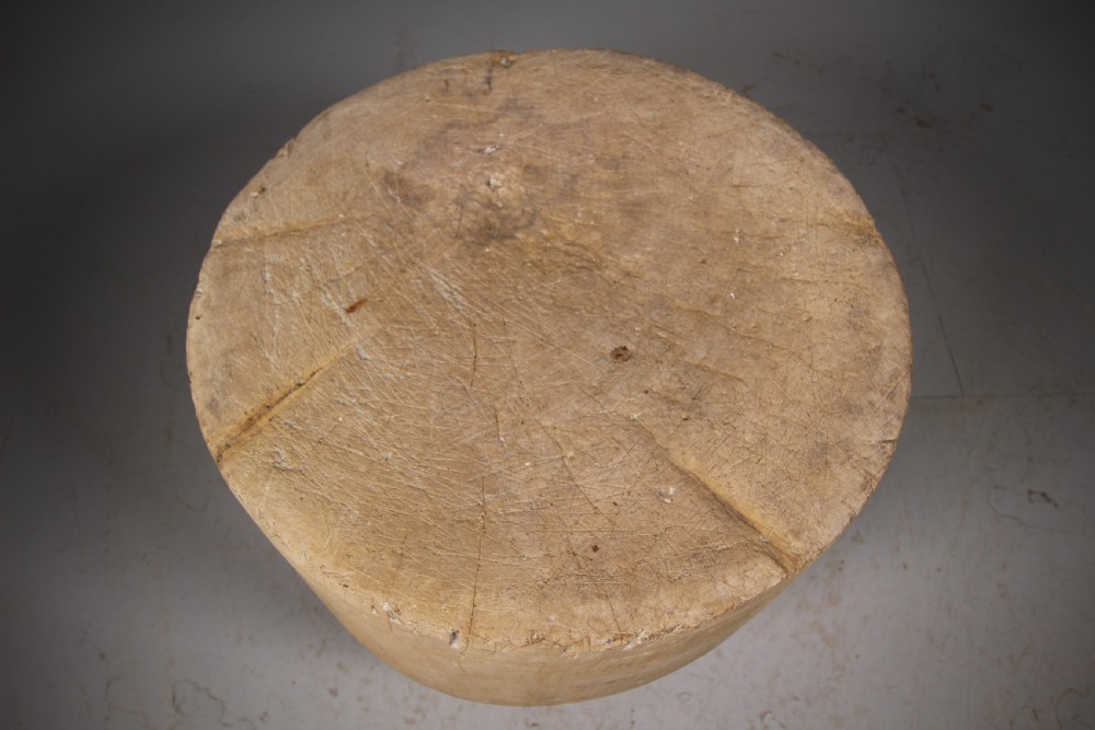 Superb Edwardian Antique Sycamore Chopping Table View V