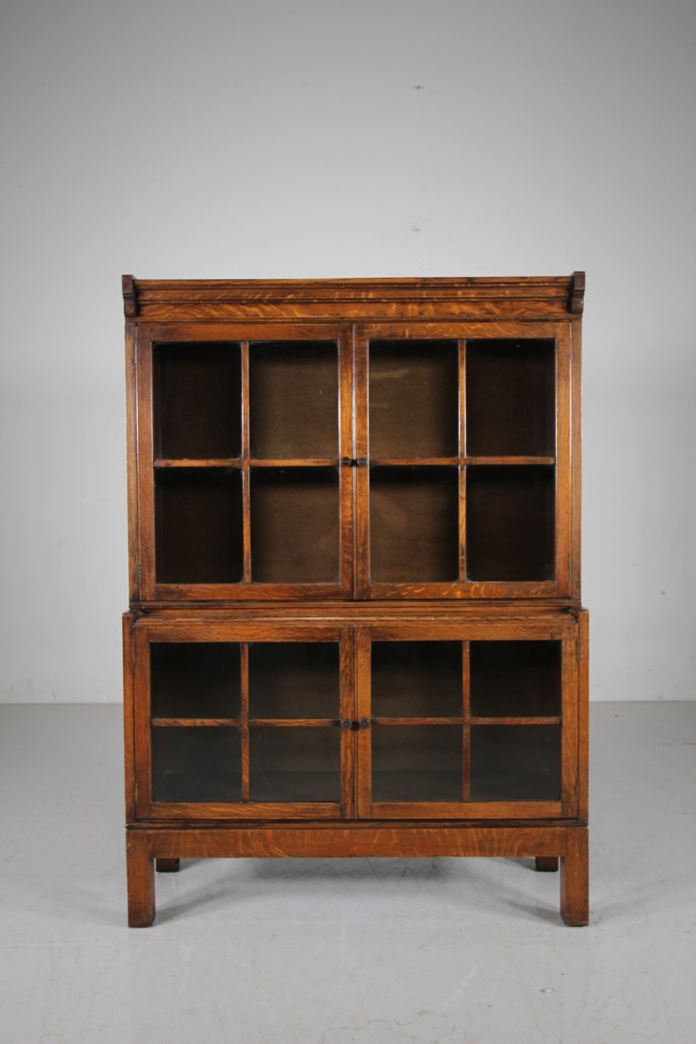 Heals 1930’s Oak Glazed Bookcase
