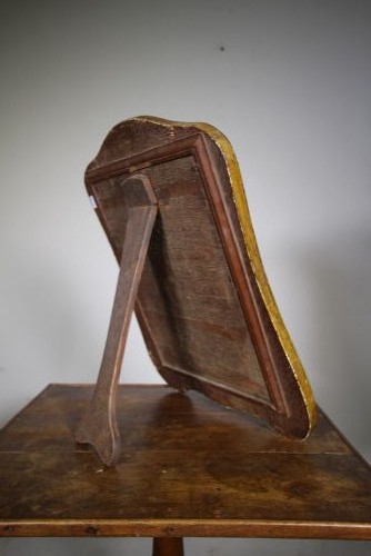 Original Painted Pine Early 19th Century Antique Mirror View V