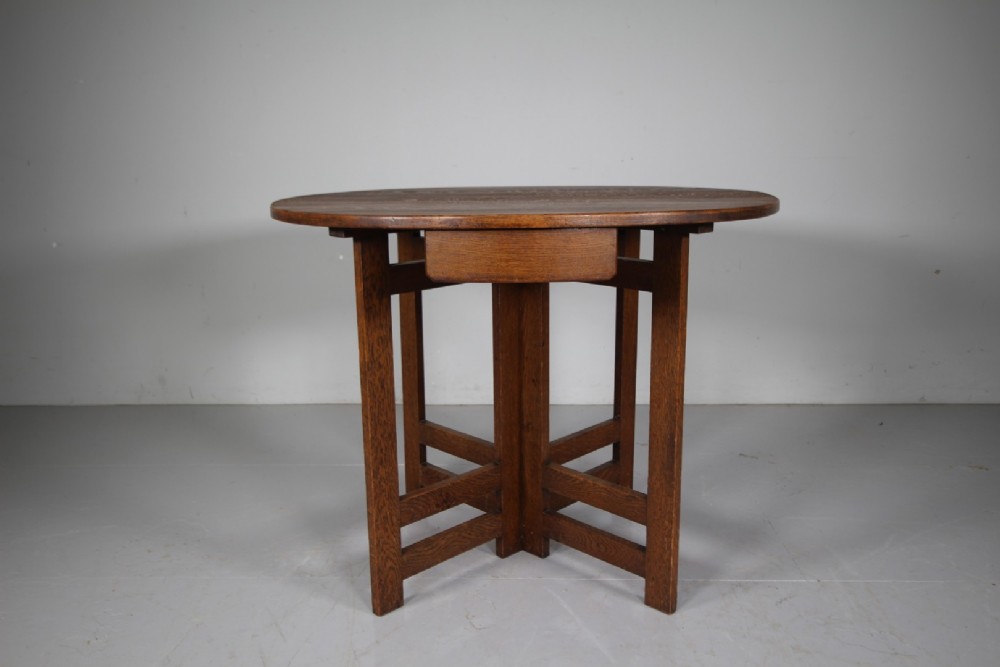 Heals 1930's Oak Folding Side Table